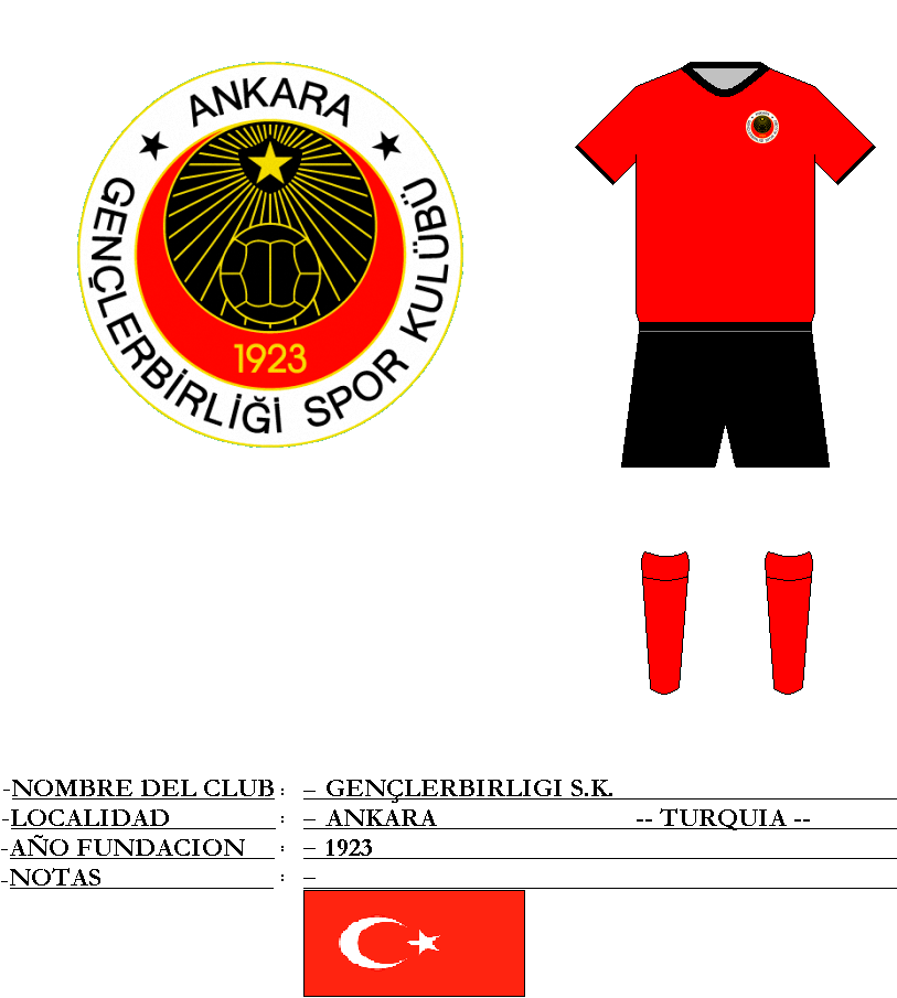 Escudo de f�tbol de GEN�LERBIRLIGI S.K.