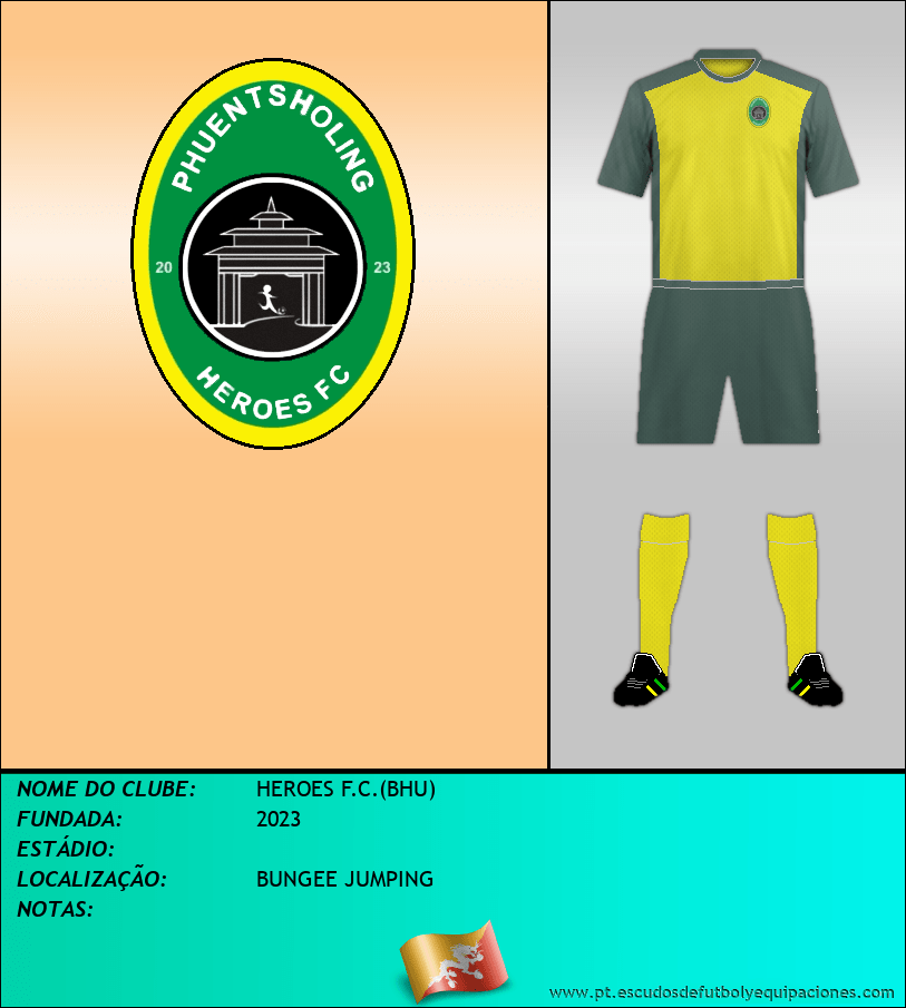 Escudo de HEROES F.C.(BHU)