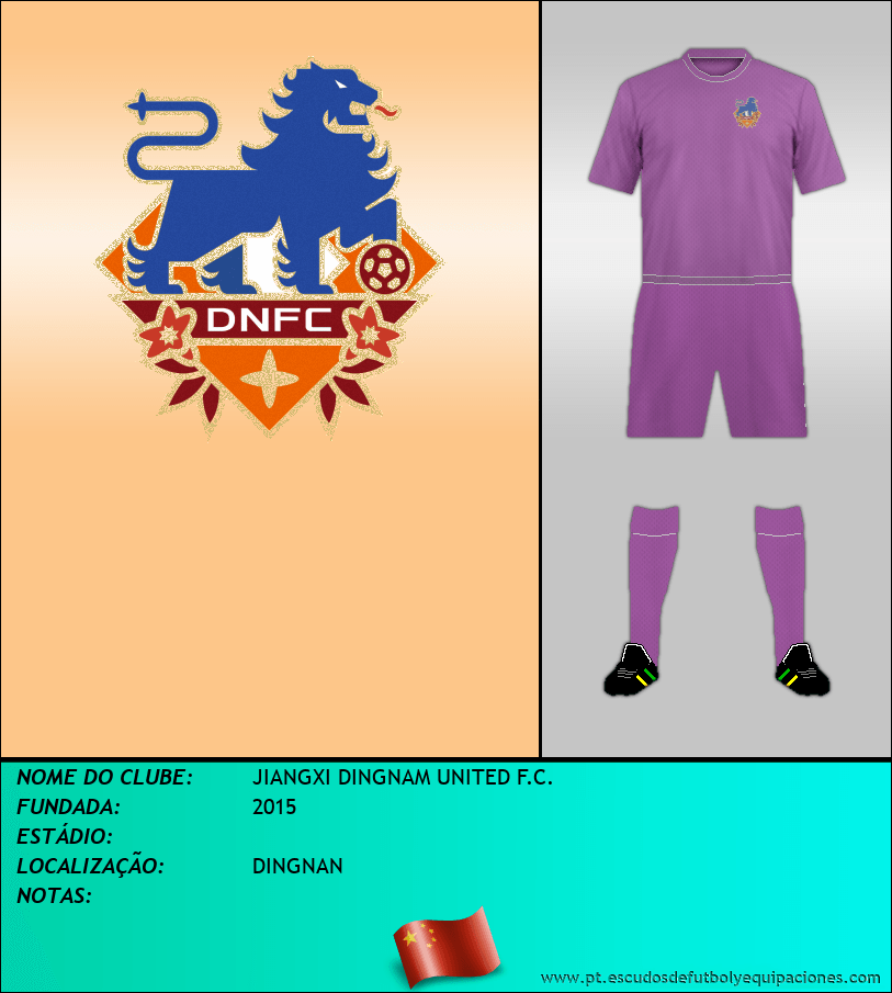 Escudo de JIANGXI DINGNAM UNITED F.C.