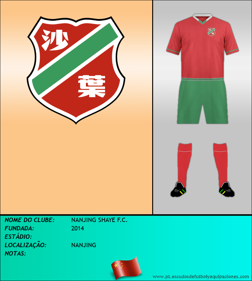 Escudo de NANJING SHAYE F.C.