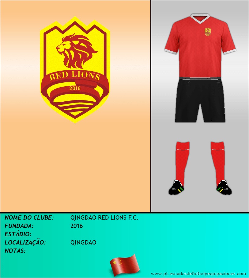 Escudo de QINGDAO RED LIONS F.C.