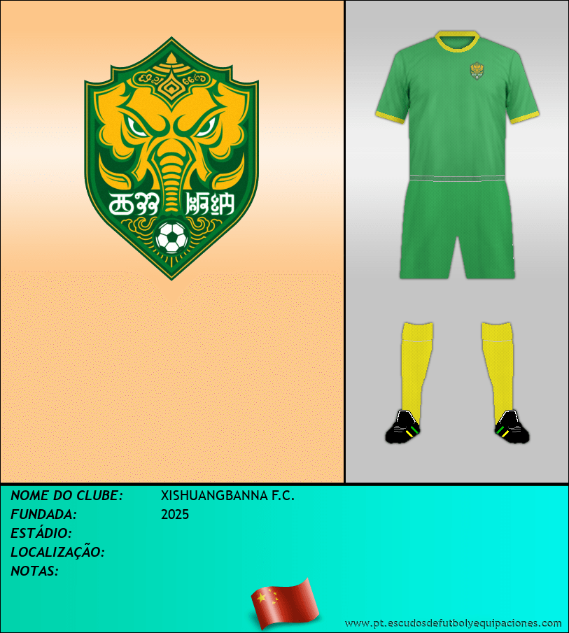 Escudo de XISHUANGBANNA F.C.
