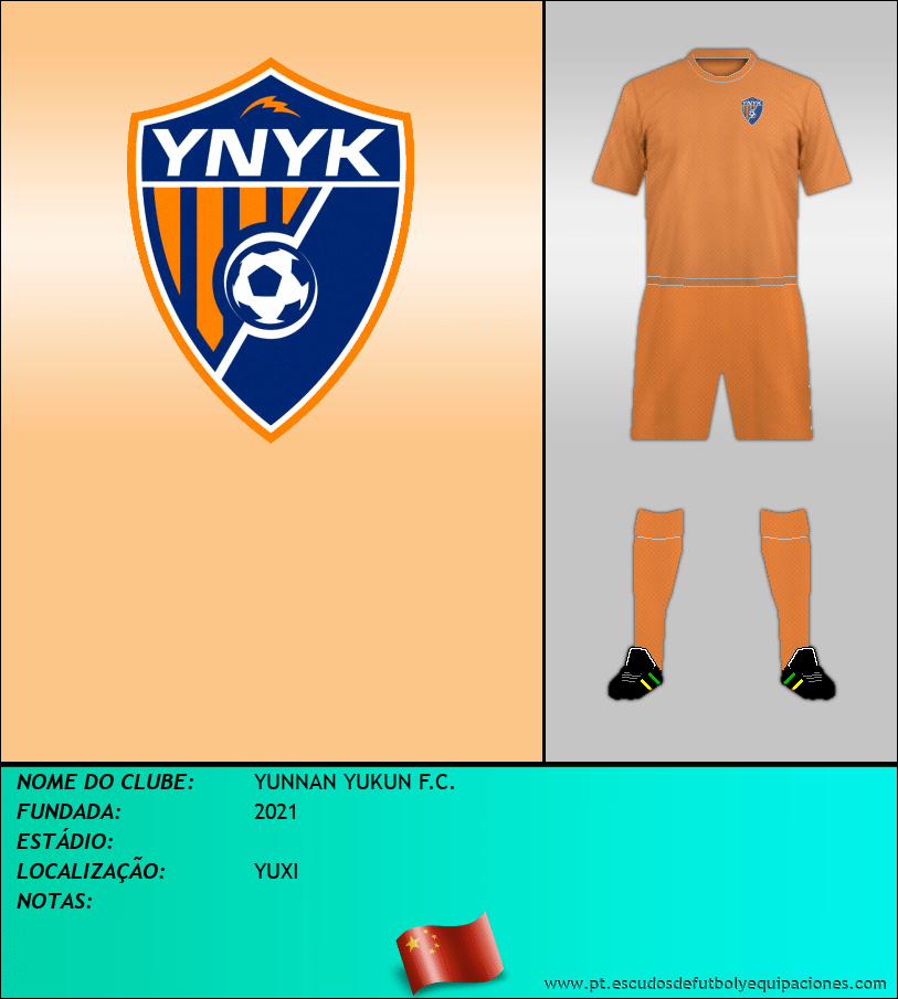 Escudo de YUNNAN YUKUN F.C.