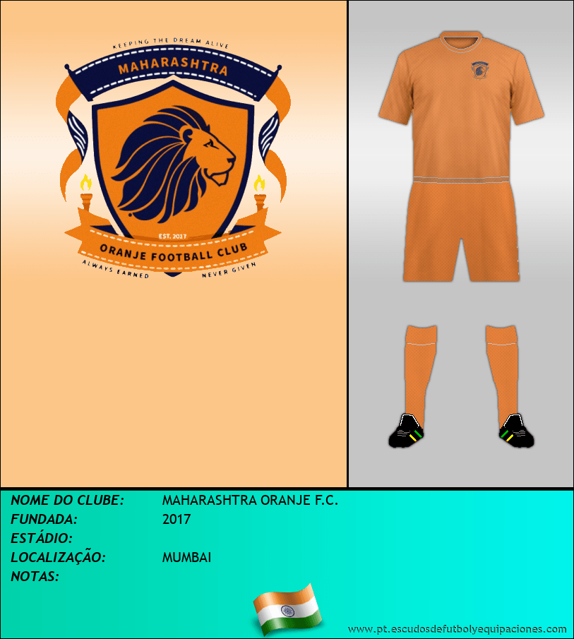 Escudo de MAHARASHTRA ORANJE F.C.