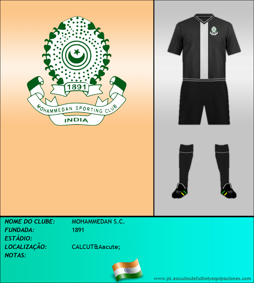 Escudo de MOHAMMEDAN S.C.
