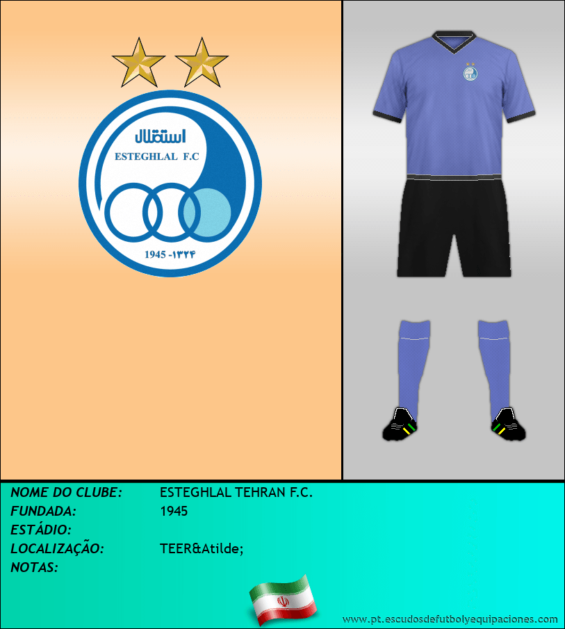 Escudo de ESTEGHLAL TEHRAN F.C.