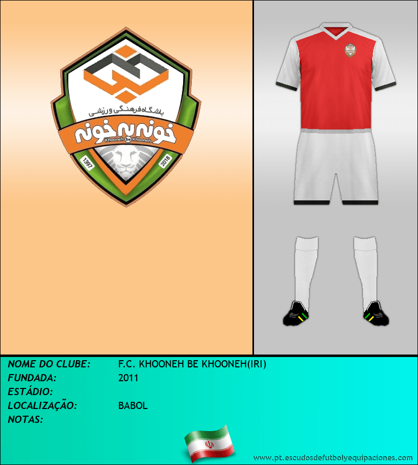 Escudo de F.C. KHOONEH BE KHOONEH(IRI)