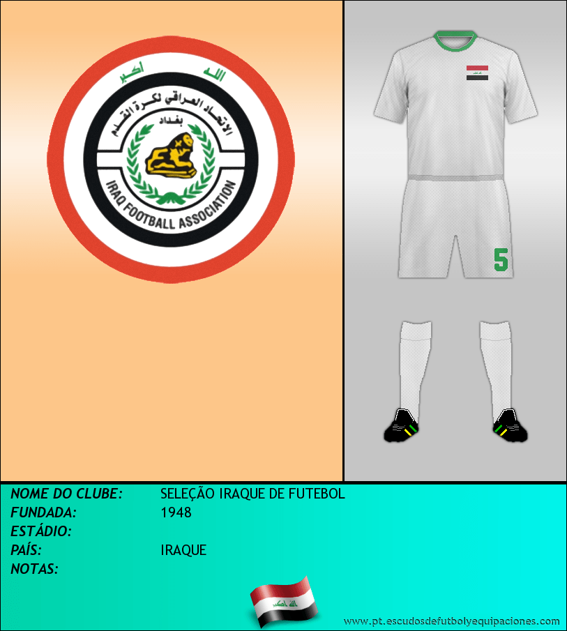 Escudo de SELECCIÓN DE IRAK