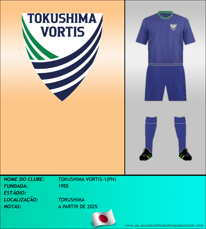 Escudo de TOKUSHIMA VORTIS-1(PN)