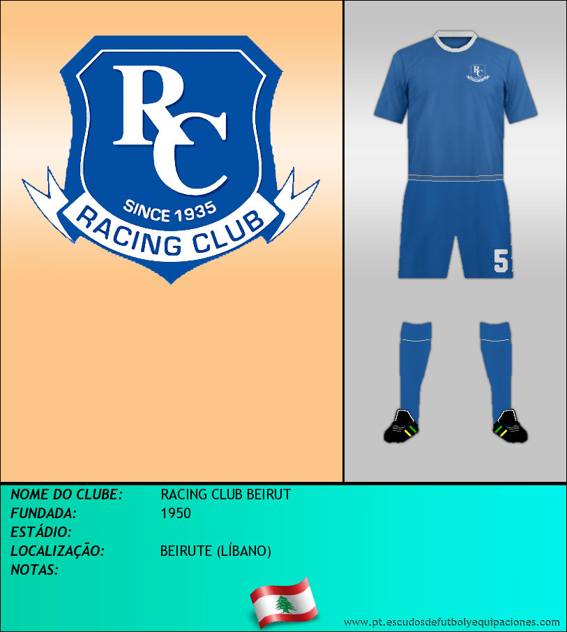 Escudo de RACING CLUB BEIRUT