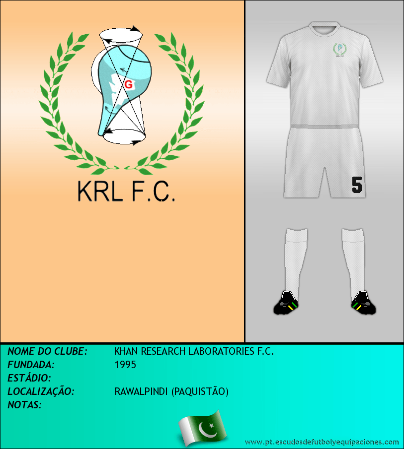 Escudo de KHAN RESEARCH LABORATORIES F.C.
