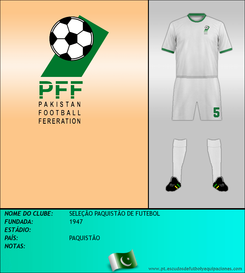 Escudo de SELECCIÓN DE PAKISTÁN