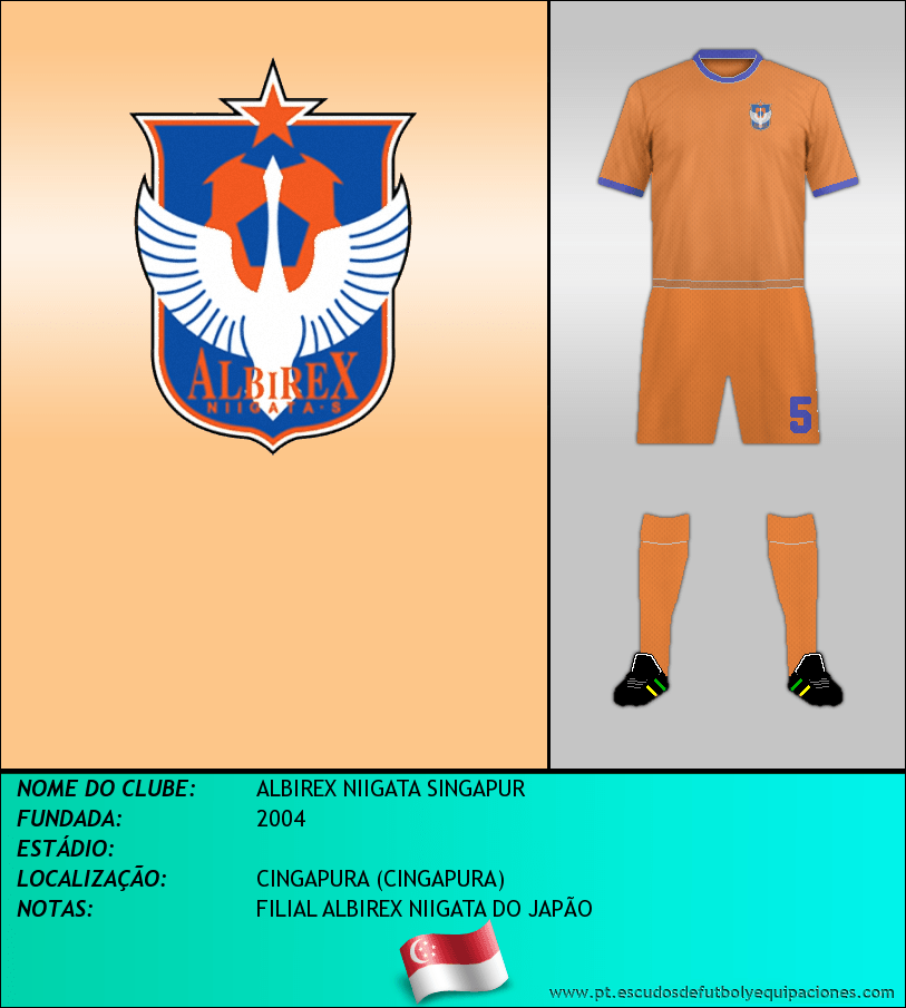 Escudo de ALBIREX NIIGATA SINGAPUR