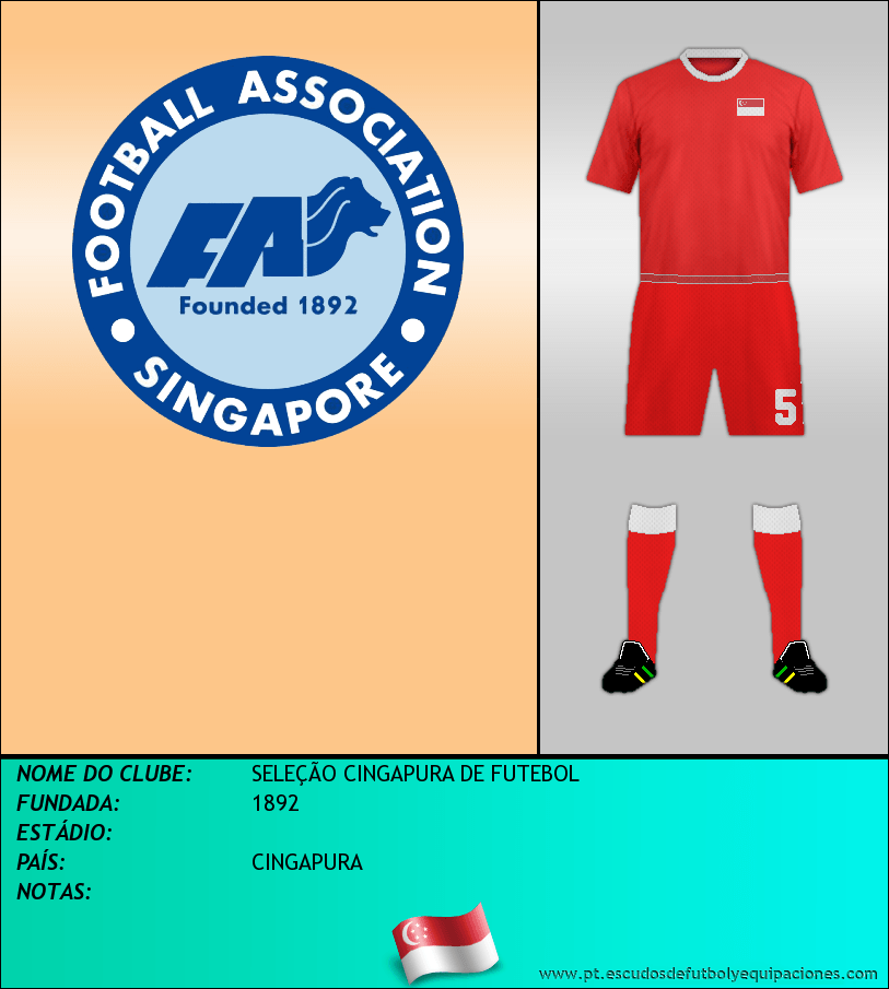 Escudo de SELECCIÓN DE SINGAPUR