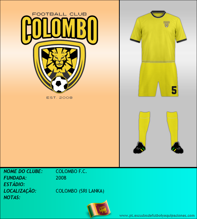 Escudo de COLOMBO F.C.