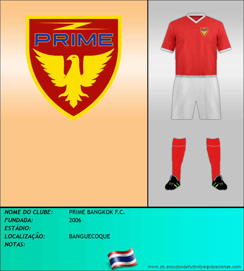 Escudo de PRIME BANGKOK F.C.