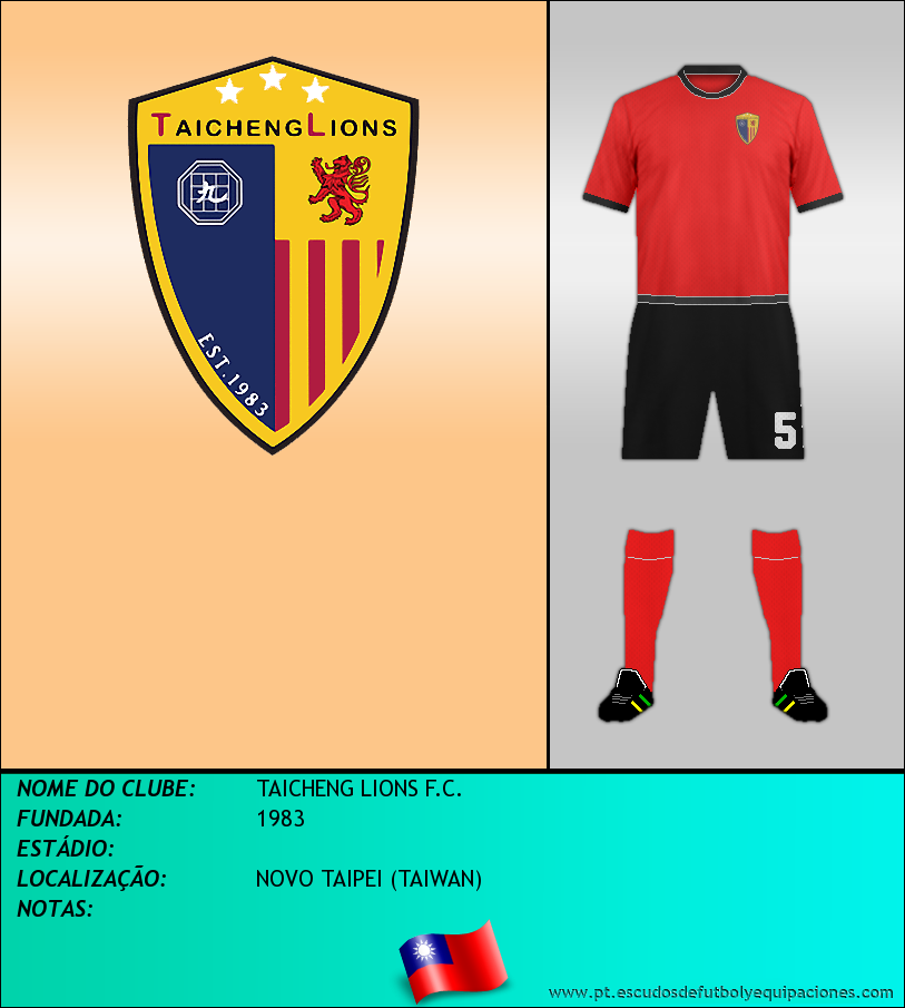 Escudo de TAICHENG LIONS F.C.
