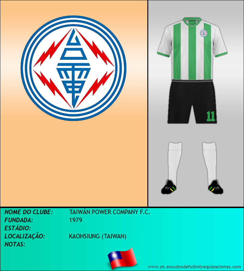Escudo de TAIWÁN POWER COMPANY F.C.