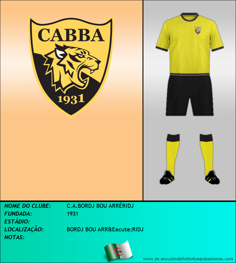 Escudo de C.A.BORDJ BOU ARRÉRIDJ