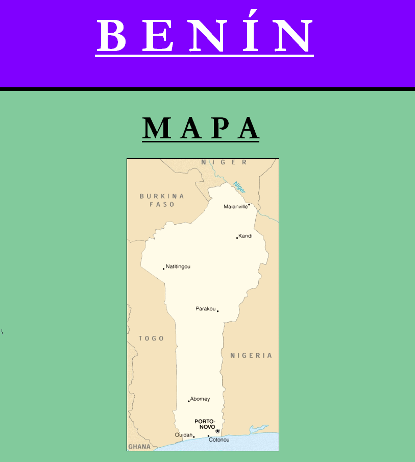 Escudo de MAPA DE BENÍN