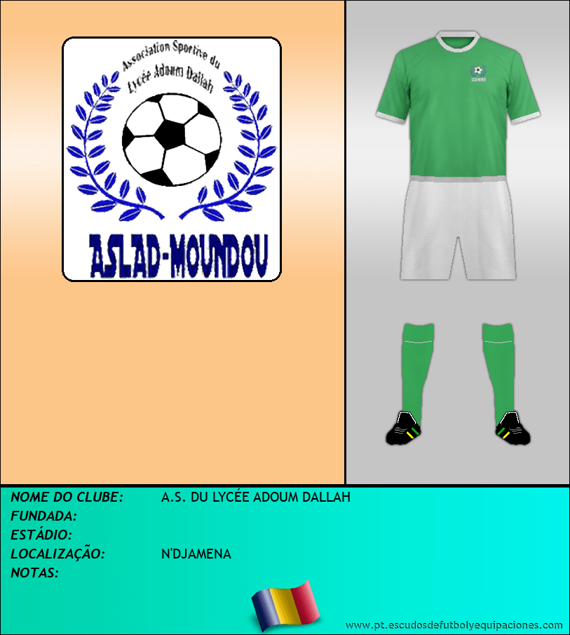 Escudo de A.S. DU LYCÉE ADOUM DALLAH