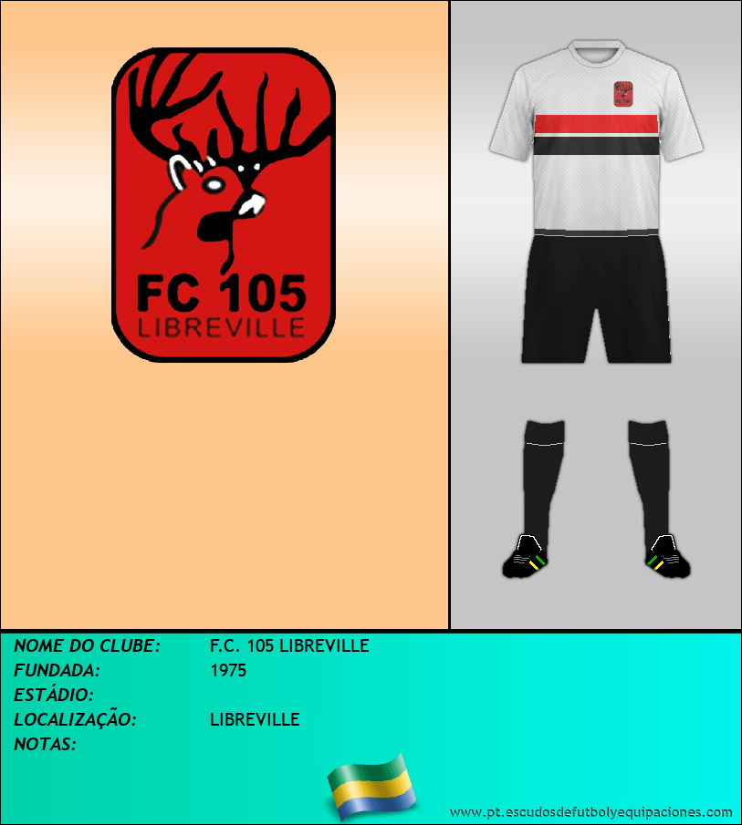 Escudo de F.C. 105 LIBREVILLE