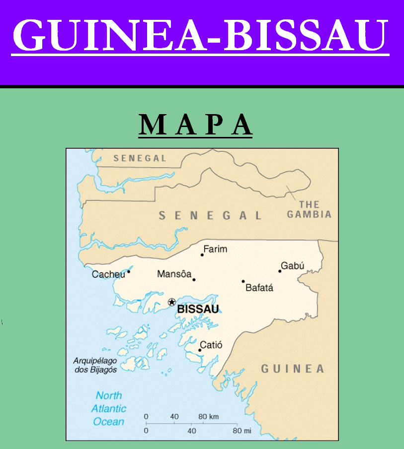 Escudo de MAPA DE GUINEA-BISSAU