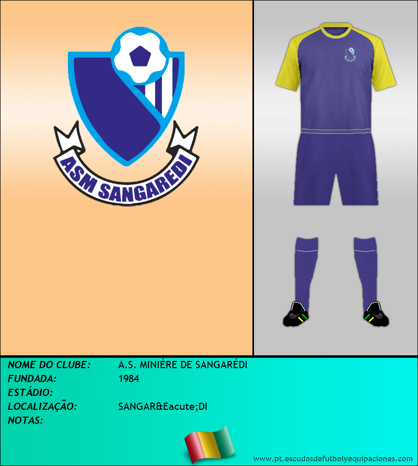 Escudo de A.S. MINIÉRE DE SANGARÉDI