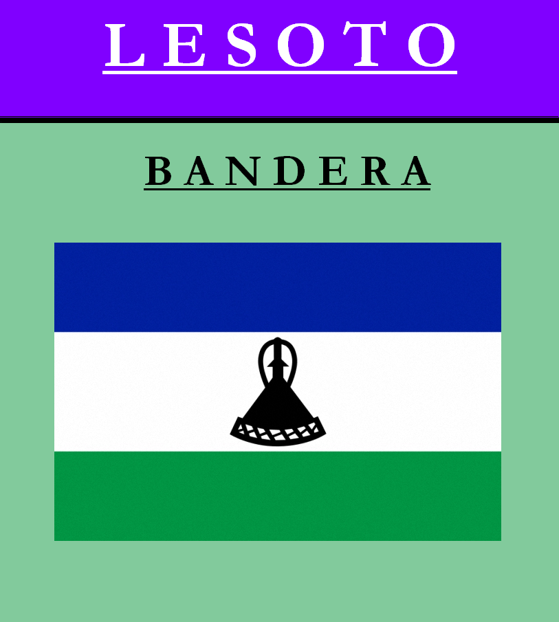 Escudo de BANDERA DE LESOTO
