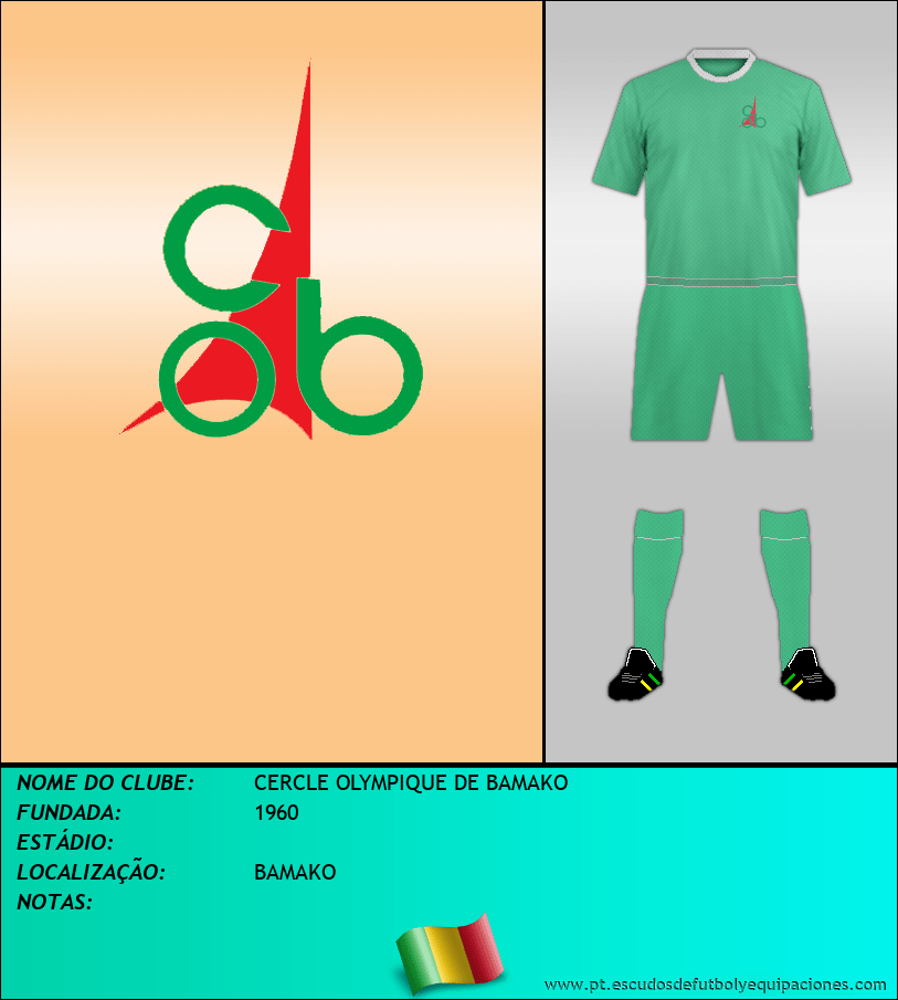 Escudo de CERCLE OLYMPIQUE DE BAMAKO