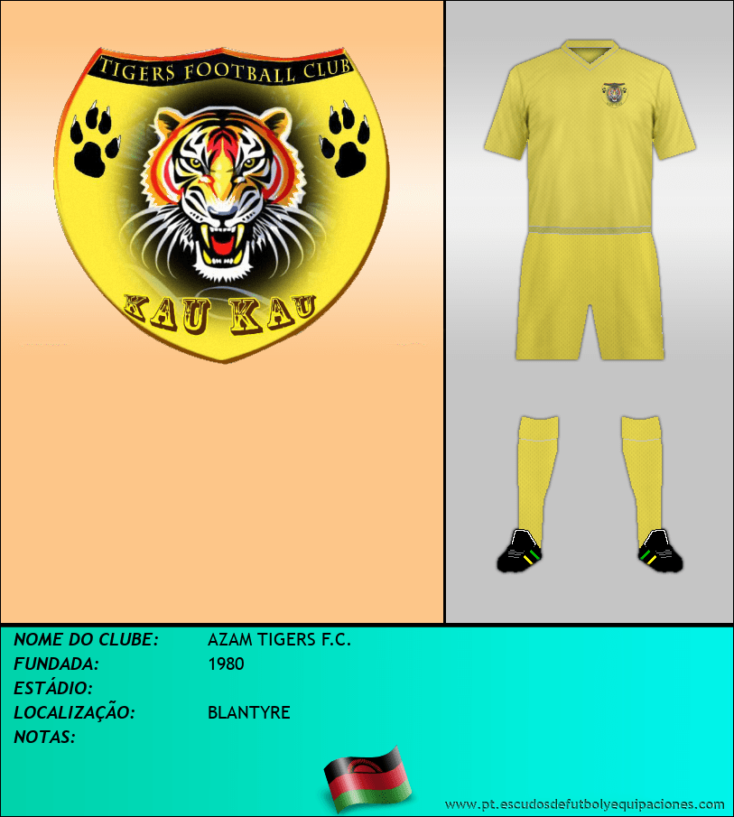 Escudo de AZAM TIGERS F.C.