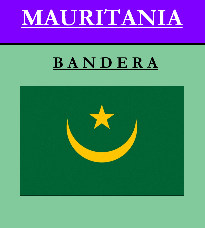 Escudo de BANDERA DE MAURITANIA