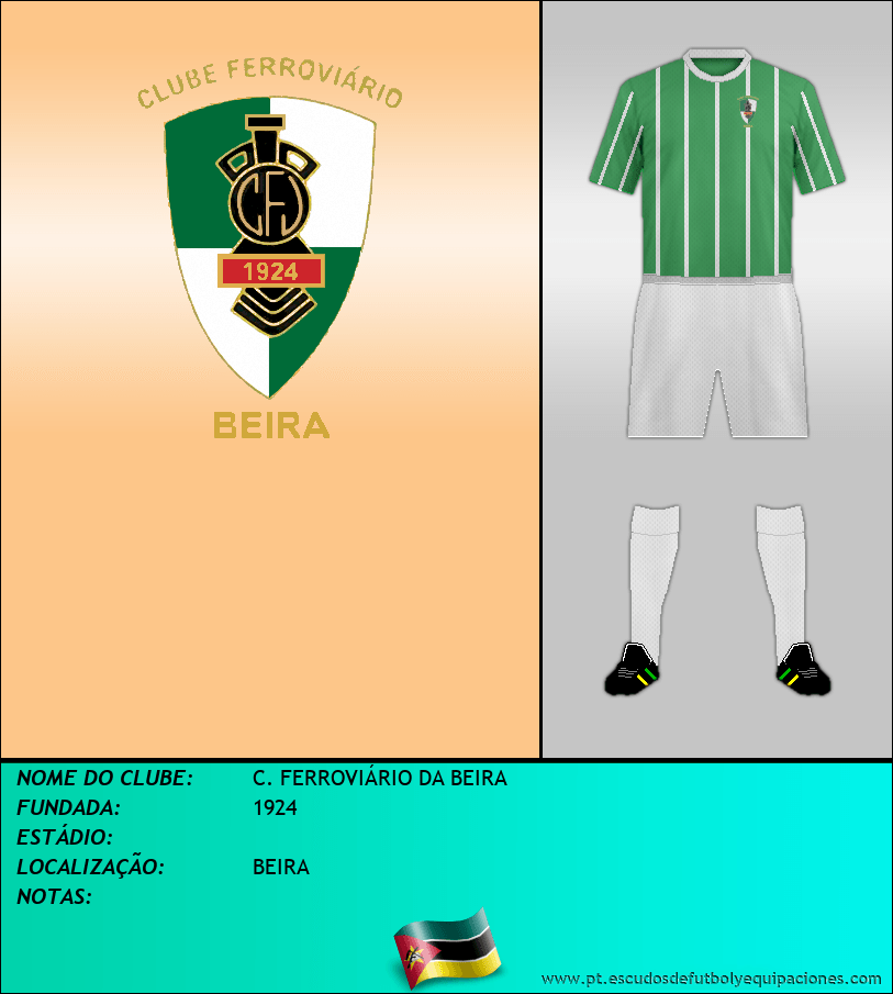Escudo de C. FERROVIÁRIO DA BEIRA
