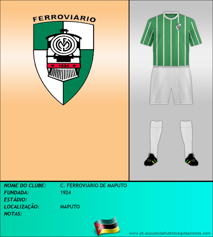 Escudo de C. FERROVIÁRIO DE MAPUTO
