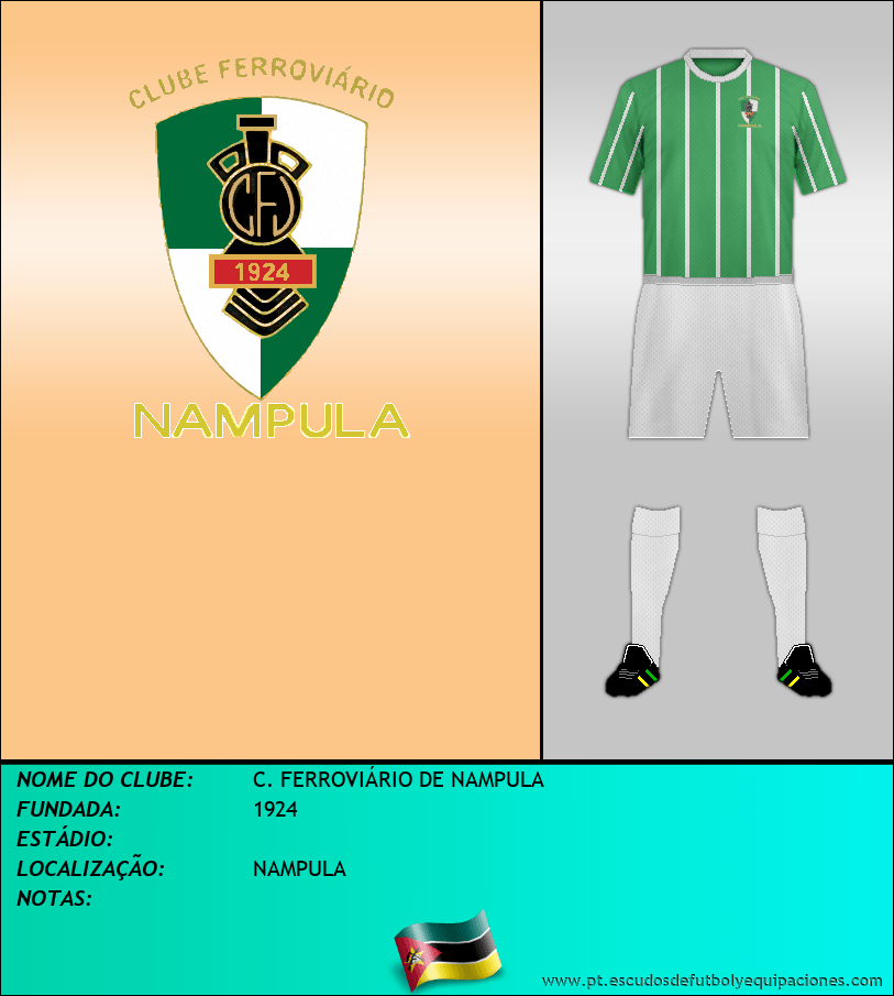 Escudo de C. FERROVIÁRIO DE NAMPULA