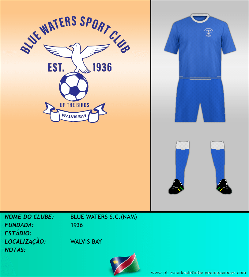 Escudo de BLUE WATERS S.C.(NAM)