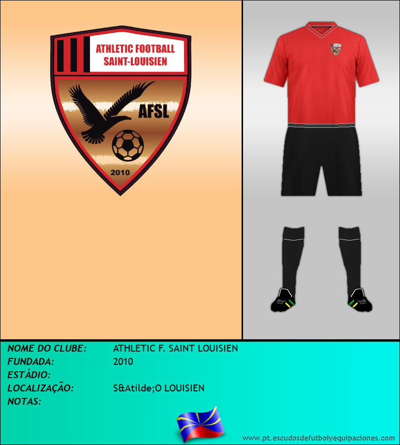 Escudo de ATHLETIC F. SAINT LOUISIEN