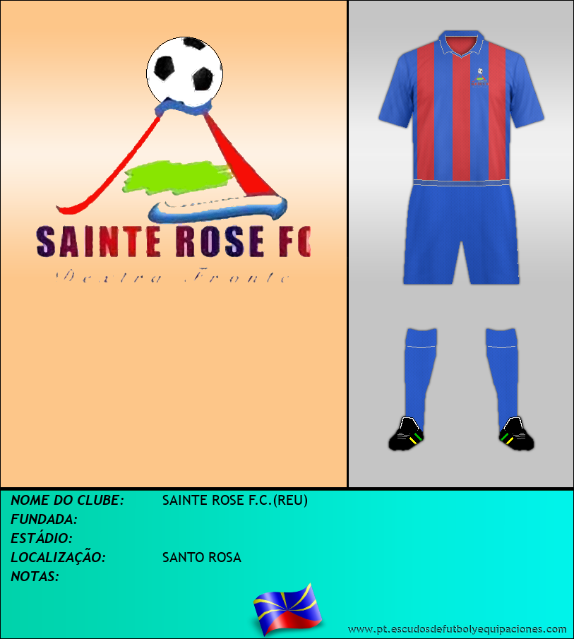 Escudo de SAINTE ROSE F.C.(REU)