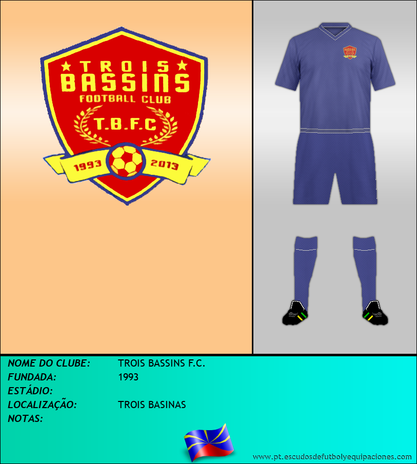 Escudo de TROIS BASSINS F.C.