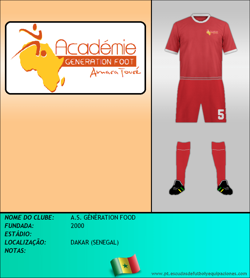 Escudo de A.S. GÈNÈRATION FOOD