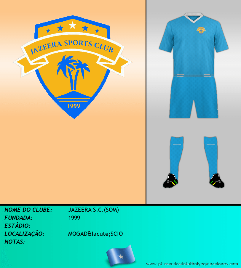 Escudo de JAZEERA S.C.(SOM)