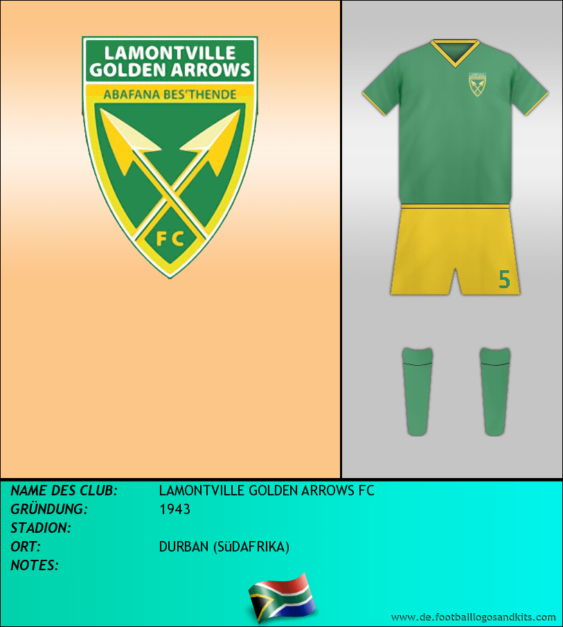 Logo LAMONTVILLE GOLDEN ARROWS FC