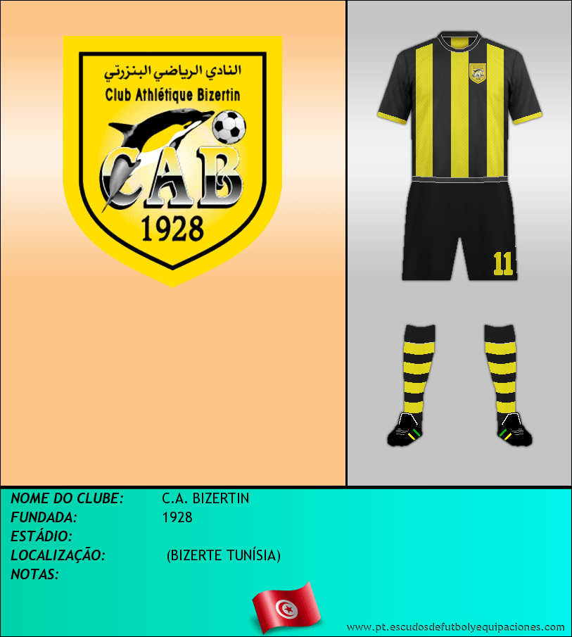 Escudo de C.A. BIZERTIN
