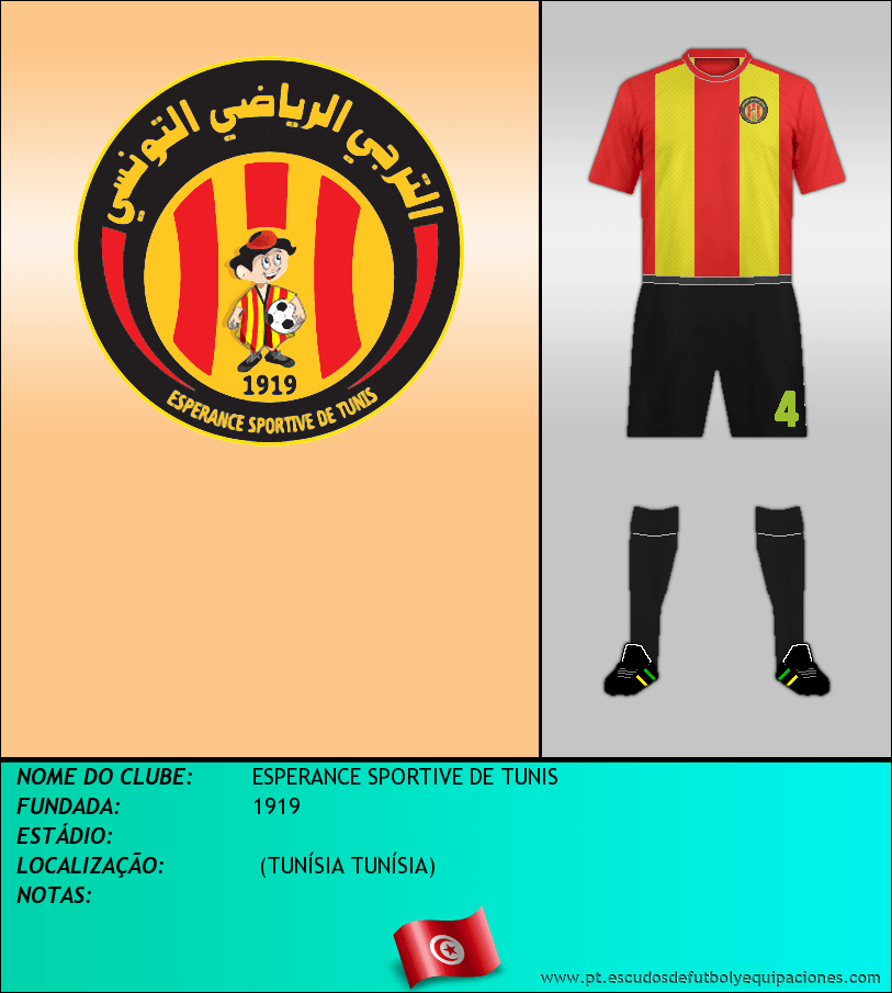 Escudo de ESPERANCE SPORTIVE DE TUNIS