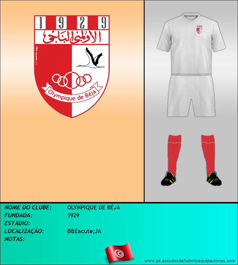 Escudo de OLYMPIQUE DE BÉJA