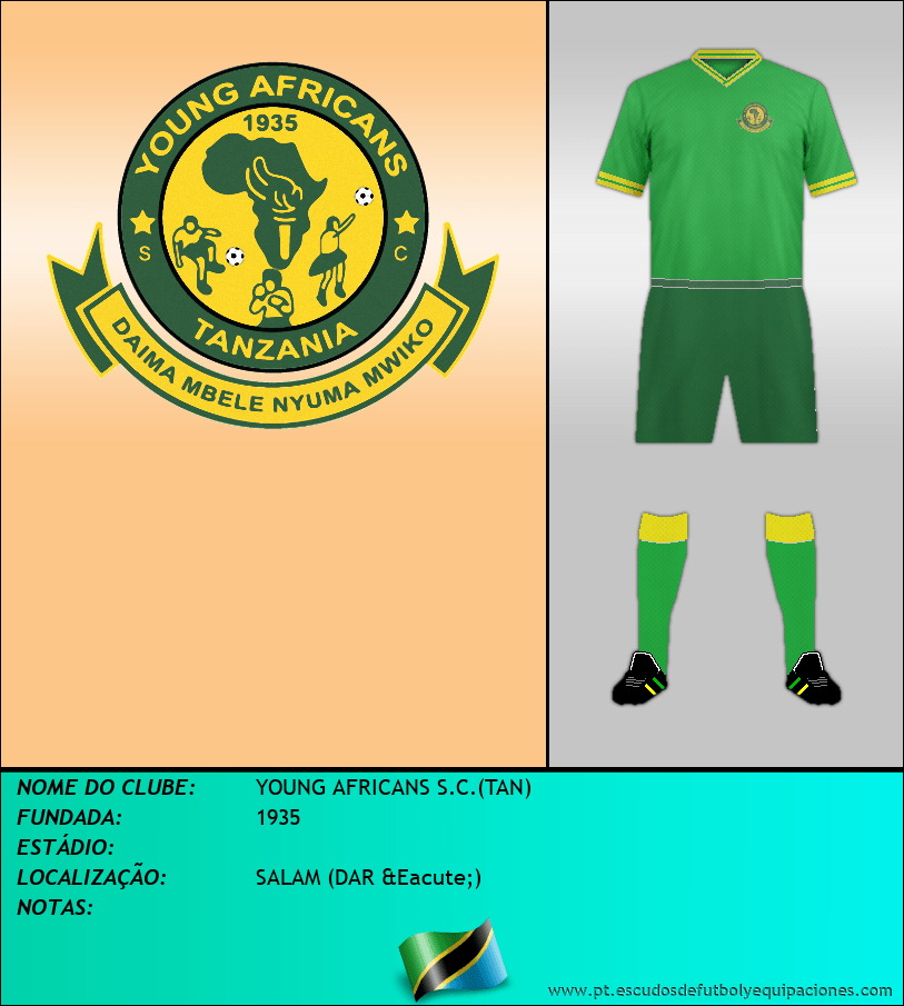 Escudo de YOUNG AFRICANS S.C.(TAN)
