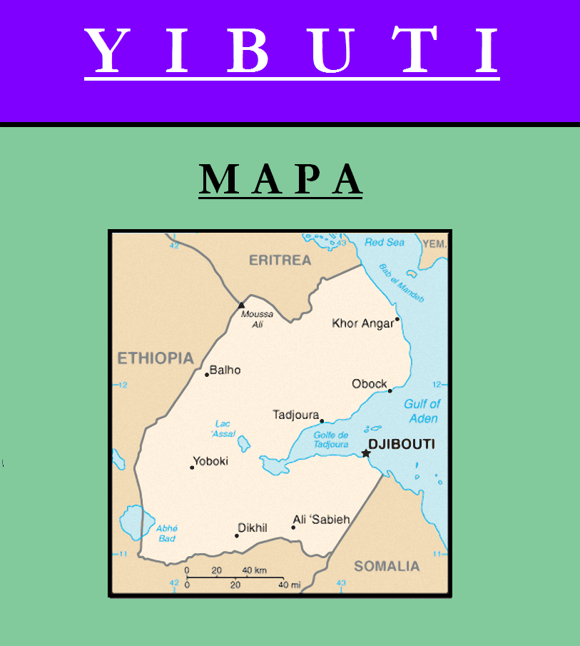 Escudo de MAPA DE YIBUTI