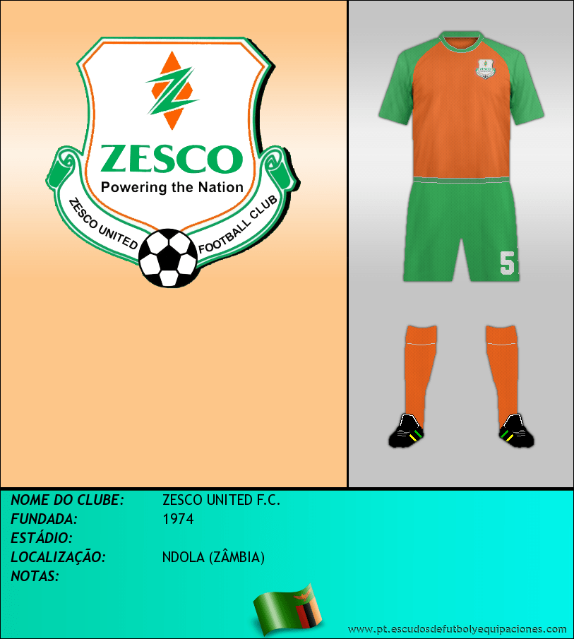 Escudo de ZESCO UNITED F.C.