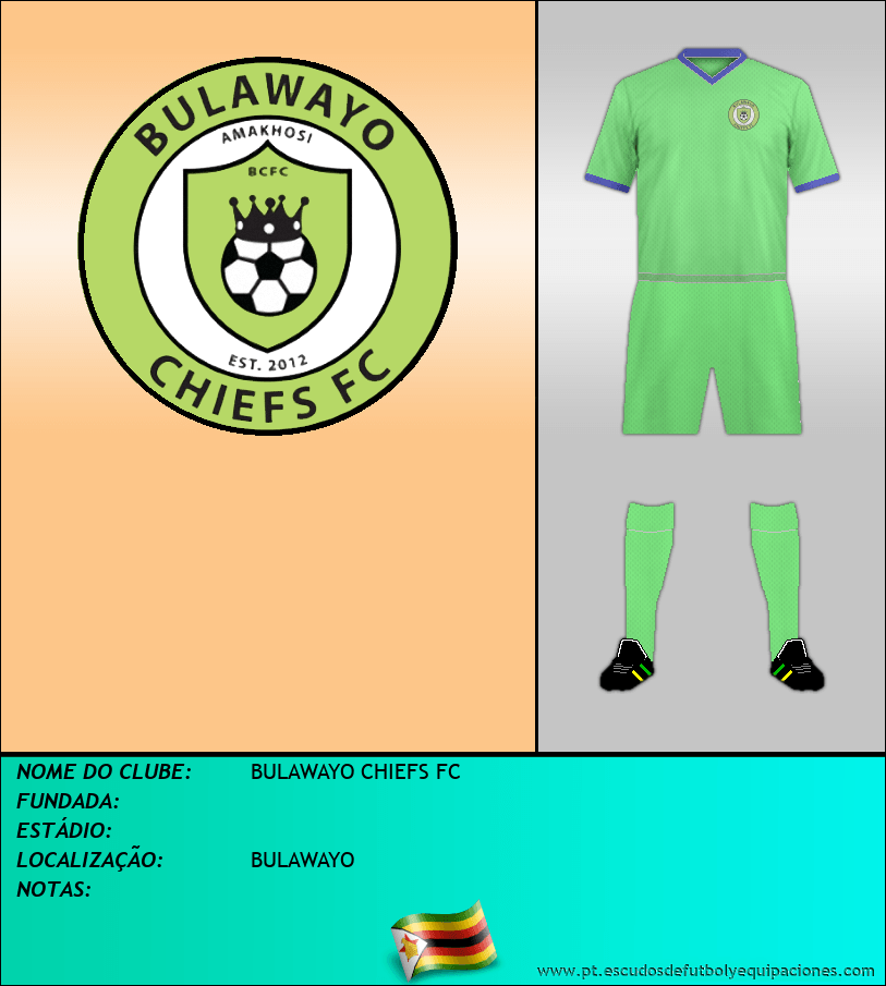 Escudo de BULAWAYO CHIEFS FC