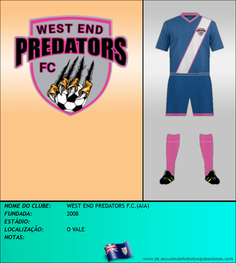 Escudo de WEST END PREDATORS F.C.(AIA)